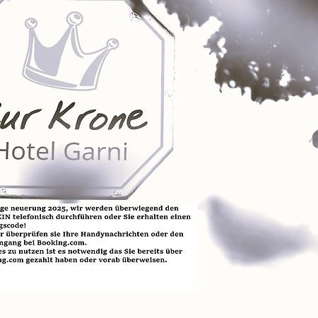 Hotel Garni Und Apartments Zur Krone Hilpoltstein Kültér fotó